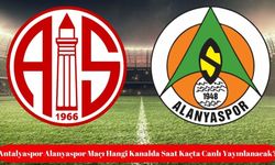 Antalyaspor Alanyaspor Maçı Hangi Kanalda Saat Kaçta Canlı Yayınlanacak?