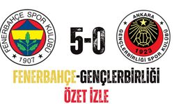 Fenerbahçe Gençlerbirliği hazırlık maçı özet izle linki 5-0