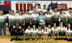 Manisa Judo takımından Uluslararası Turnuvada 5 madalya