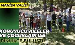 Manisa'da 'Koruyucu Aile Günü' münasebetiyle piknik düzenlendi.