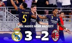 Real Madrid 3-2 Milan maç özeti ve golleri izle özet