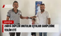 Büyükşehir Belediyesi zabıta ekipleri kayıp eşyaları sahiplerine teslim etti