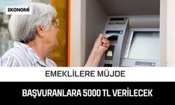 Emeklilere Müjde Başvuranlara 5000 TL Verilecek