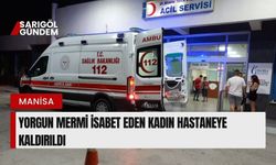 Otel bahçesinde oturan kadına yorgun mermi isabet etti