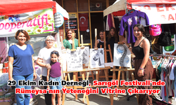 29 Ekim Kadın Derneği, Sarıgöl Festivali'nde Rümeysa'nın Yeteneğini Vitrine Çıkarıyor