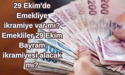 29 Ekim'de Emekliye ikramiye var mı? Emekliler 29 Ekim Bayram ikramiyesi alacak mı?