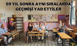 59 yıl sonra yeniden aynı yerde bir araya geldiler