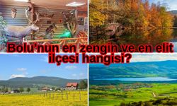 Bolu'nun en zengin ve en elit ilçesi hangisi?