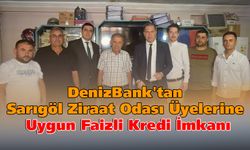 DenizBank'tan Sarıgöl Ziraat Odası üyelerine uygun faizli kredi imkanı