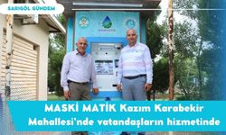 MASKİ MATİK Kazım Karabekir Mahallesi’nde de vatandaşların hizmetinde