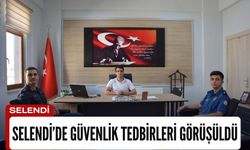 Selendi’de güvenlik tedbirleri görüşüldü