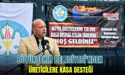 Büyükşehir Belediyesi'nden üreticilere kasa desteği