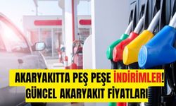 Akaryakıtta peş peşe indirimler! İşte güncel akaryakıt fiyatları