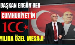 Başkan Ergün'den Cumhuriyet'in 100. yılına özel mesajı