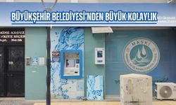 Büyükşehir Belediyesi'nden büyük kolaylık