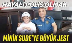 Emniyet müdürü makamında ağırladı, hayali polis olmak