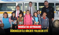 Kaymakam okul servisine bindi | Öğrenciler ile yolculuk etti