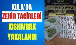 Kula'da zehir tacirleri kıskıvrak yakalandı