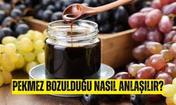 Pekmez bozulduğu nasıl anlaşılır? Pekmez bozulursa ne yapmalı?