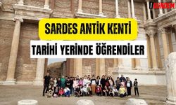 Tarihle iç içe derse girdiler| Sardes'te Sosyal Bilgiler dersi