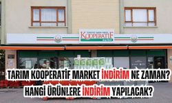 Tarım kooperatif market indirim ne zaman? Hangi ürünlere indirim gelecek