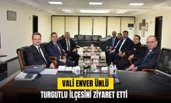 Vali Enver Ünlü, Turgutlu'yu ziyaret etti