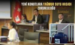 Yeni konutlara yağmur suyu hasadı zorunluluğu