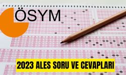 ALES 3 Sınav soruları ve cevapları 2023 ALES 3 Soru Kitapçığı ALES 3 Soruları ve cevapları