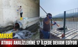 MASKİ atıksu analizlerine 17 ilçede devam ediyor