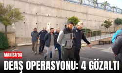 Manisa'da DEAŞ operasyonu: 4 gözaltı