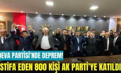 Deva Partisi Erzurum'da toplu istifa