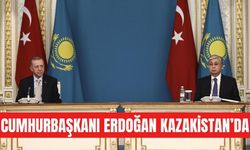 Erdoğan Türk Devletleri Teşkilatı zirvesine katılmak üzere Kazakistan'da