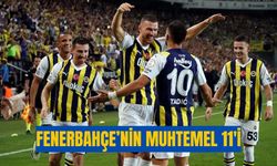 Fenerbahçe Trabzonspor ilk 11 maç kadrosu