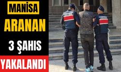 Manisa'da aranan 1 firari, 3 şahıs yakalandı