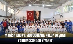 Manisa BBSK'lı judoculara kulüp başkan yardımcısından ziyaret