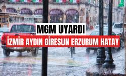 MGM uyardı | İzmir Aydın Giresun Erzurum Hatay