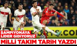 Milliler, Elemeleri lider tamamladı | Galler-Türkiye: 1-1