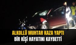 Muhtar kaza yaptı | 1 kişi hayatını kaybetti 1 kişide yaralı