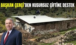 Başkan Çerçi, Kusursuz çiftini yalnız bırakmadı