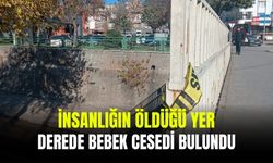 Derede bebek cesedi bulundu