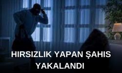 Hırsızlık yapan zanlı yakayı ele verdi