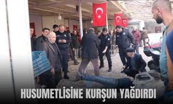 Kahvehanede kanlı kavga | husumetlisine kurşun yağdırdı