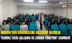 MABEM'den öğrencilere geleceğe hazırlık