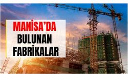 Manisa'da kaç tane fabrika var? Manisa hangi fabrikalar var?