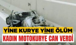 Yine bir motokurye trafik kazasında can verdi