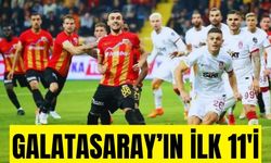 Galatasaray Kayserispor maçı ilk 11 maç kadrosu nasıl olacak?