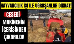 Hayvancılık işi ile uğraşan genç feci şekilde can verdi