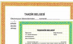 İlkokulda takdir teşekkür belgesi var mı? 2024 Takdir Teşekkür Belgesi hangi sınıflara verilir?