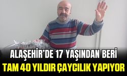 Manisa'da çaycılığa 17 yaşında başladı, yarım asırdır bu işi yapıyor