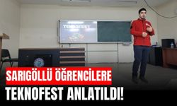 Sarıgöllü öğrencilere Teknofest anlatıldı